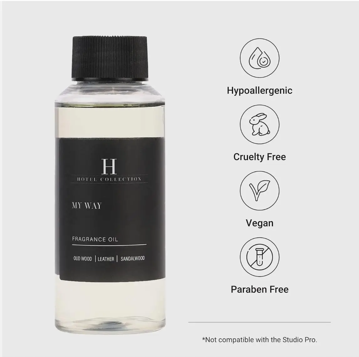 MY WAY Essential Oil Diffuser Scent 120ml Pack of 1 - Hotel Collection Inspired Aromatherapy Blend For Home and Office Use Floral Scented Perfume Flower Fragrance