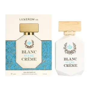 Luxerom Co. Blanc Sucre Creme Eau De Parfum 100ml Natural Spray Vaporisateur for Luxurious Fragrance Experience