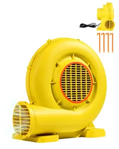 Inflatable Bounce House Blower 0.9 HP And 1 HP, 750W High Performance Air Pump For Commercial Jumping Castles, Indoor Outdoor Use, Durable Construction, Quiet Operation, Safety Certified, Ideal For Rentals And Amusement Parks