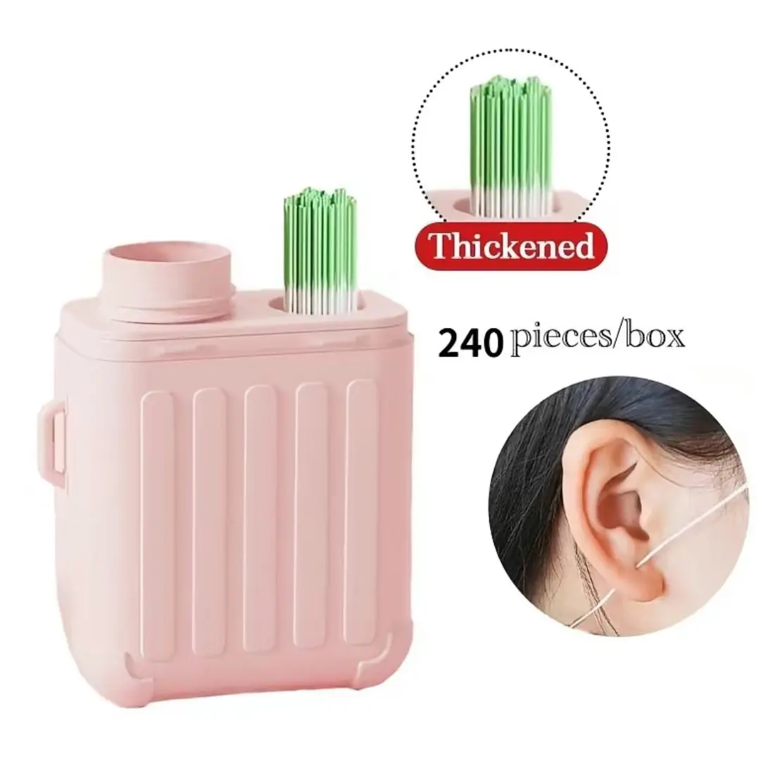 Ear Piercing Care Set, Odor Eliminating Ear Line Cleaner, Anti-Clogging Hole Maintenance Kit, Ear Cleaning Tool, Ear Hygiene Set, Ear Care Products