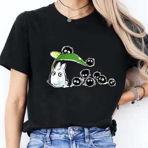 Cute Dust Spirit Graphic Shirt, Funny Japanese-Inspired Aesthetic Shirt