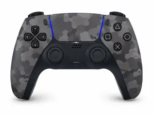 Wireless Gaming Controller for PS5 Consoles - Gray Camouflage