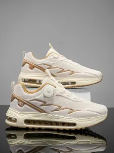 Four-Season Mesh Cushioned Shock-Absorbing Sports Shoes, Lightweight Breathable Anti-Slip Soft Sole Running Shoes for Men and Women