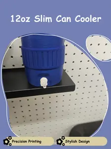 Slim 12oz Drink Cooler Can Holder