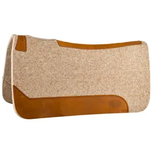 Contoured Felt Saddle Pad for Horses, 3/4" x 31" x 32"