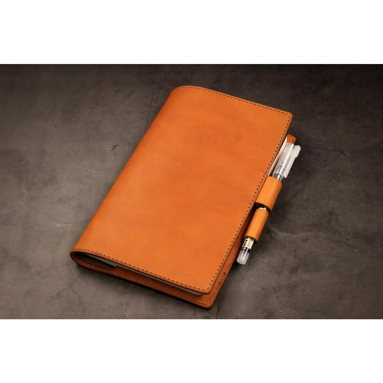 LEUCHTTURM1917 A6 Pocket Leather Notebook Cover Set - Olmo Minerva
