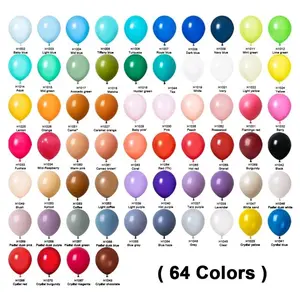 Celetex Balloon Standard Colors  5inch and 12inch Natural Latex Balloons for Birthday, Party, Wedding, Graduation, New Year, Decoration, Festiva