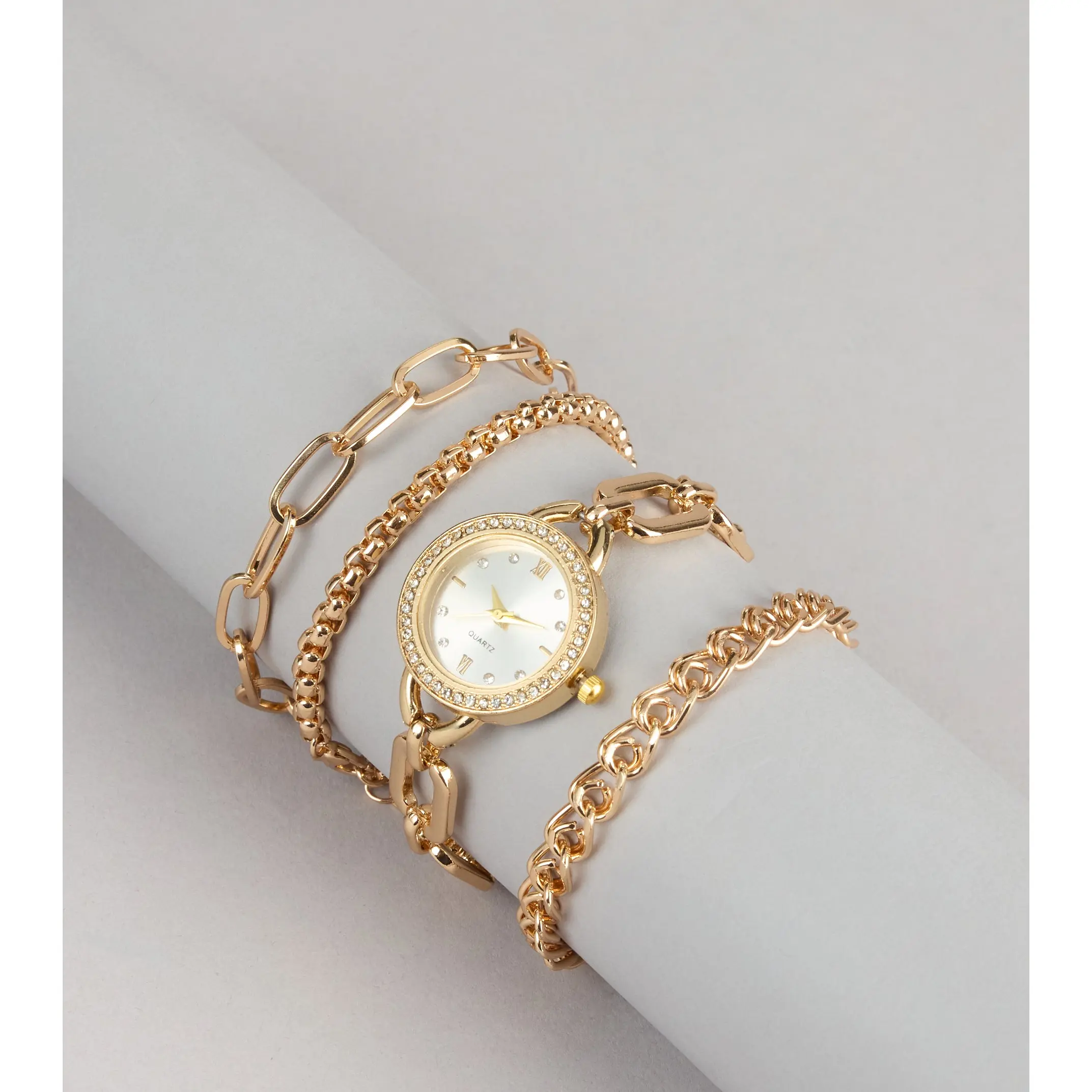 Right On Time Watch Bracelet Set