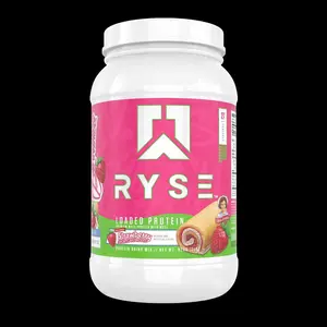 RYSE Up Supplements Loaded Protein Powder | 25g Whey Protein Isolate & Concentrate | with Prebiotic Fiber & MCTs | Low Carbs & Low Sugar | 27 Servings
