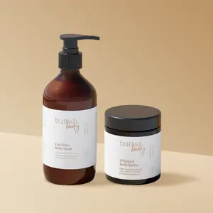 The Ultimate Body Care Bundle - Coco Shea Body Wash & Whipped Body Butter Bundle Ultra Hydrating Daily Moisture with Vitamins A B & E Organic Moisturizer for Silky Soft Skin