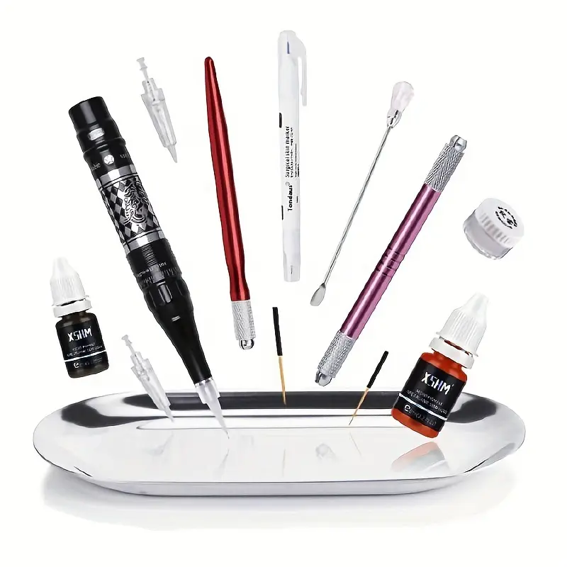 1 Pc Disinfection Tray - Oval Small Dish for Surgical, Dental, and Medical Instruments, Ideal for Storing Hand Brush and Other Tools, Color-Coded for Easy Organization