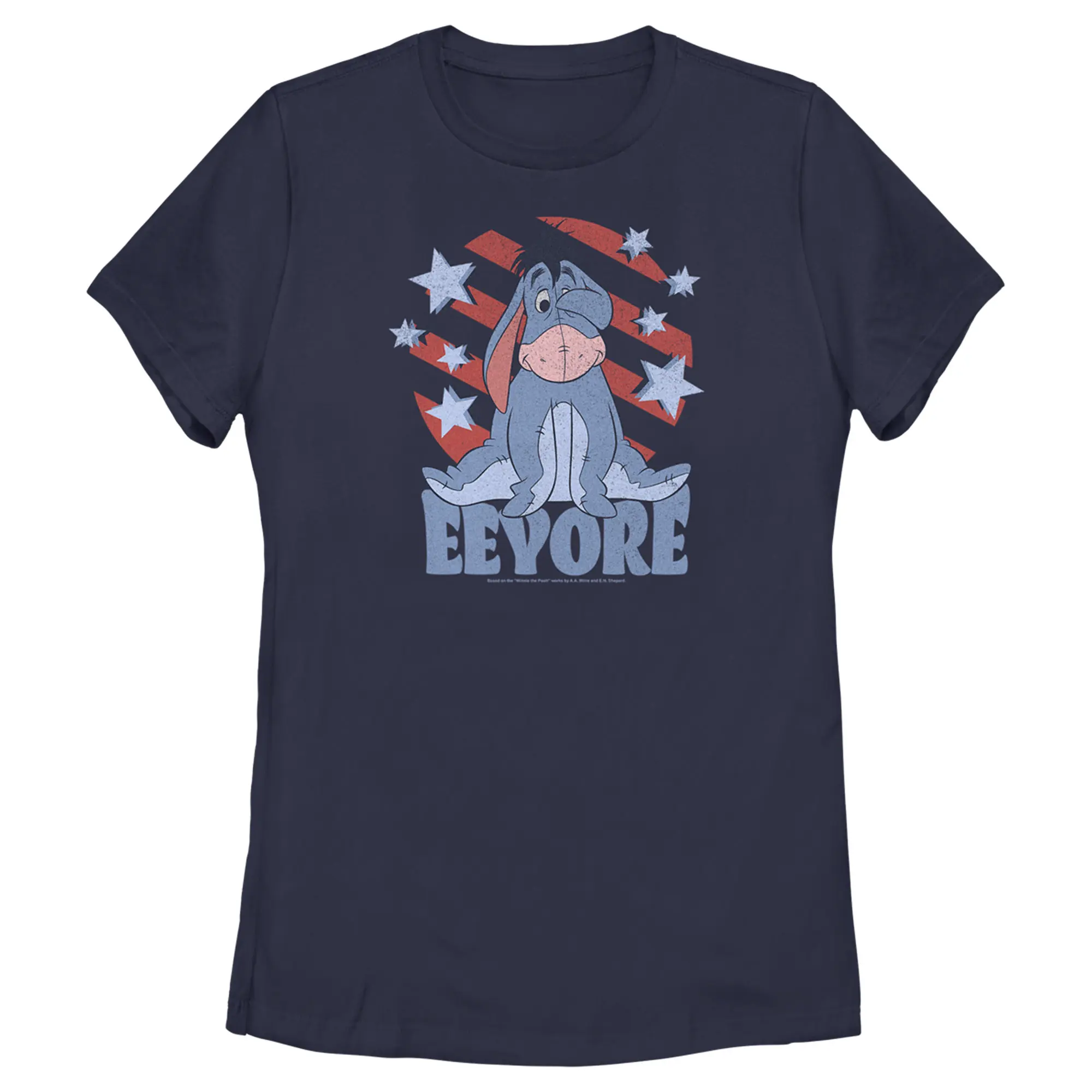 Women's Winnie the Pooh Star-Spangled Eeyore T-Shirt