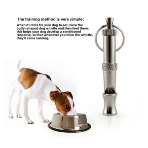 Professional Dog & Pigeon Training Whistle - Ultrasonic Sound Signal Whistle - Durable Metal Whistle for Obedience Training & Carrier Pigeons - Portable Keychain Tool for Pet Owners shaped harness Elevated Ceramic Bowl Stand filter surprise gift