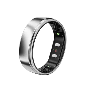 RingConn Gen 2 Air Smart Ring, No APP Fees, 10-Day Battery, Fitness/Sleep/Stress/Heart Rate/Women's Health Tracker, Slim & Lightweight, Android & iOS Compatible