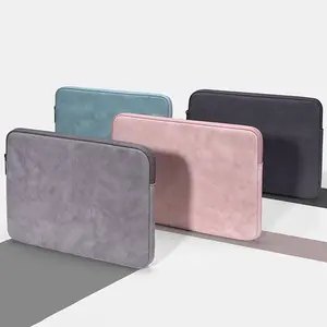 Solid Color Laptop Sleeve Case, Shockproof Tablet Bag, Tablet Sleeve Pouch for Macbook Air Pro, Tablet & Computer Accessories for 11 13.3 14 15.4 15.6 inch Notebook, Laptop Case Bag, Durable
