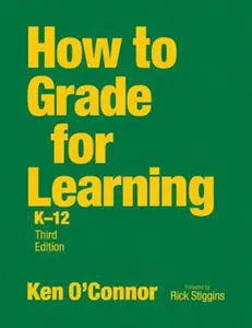 USED-How to Grade for Learning, K-12 by O'Connor, Ken (Hardcover)
