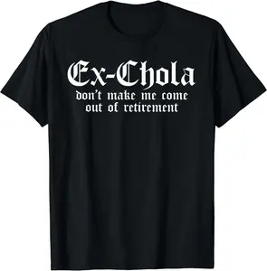 Ex Shirts For Women Funny Mexican Chicano Clothing Graphic Tee Chicana T-Shirt S-3XL 100% US Cotton Classic Fit Crew Neckline All Season Wearability