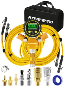 4 Tire Inflation Deflation System, Air Systems Rapid 4-Tire Inflation/Deflation System, Fits Up to 155" Wheelbase, Includes Manifold, Digital Gauge, and Storage Bag