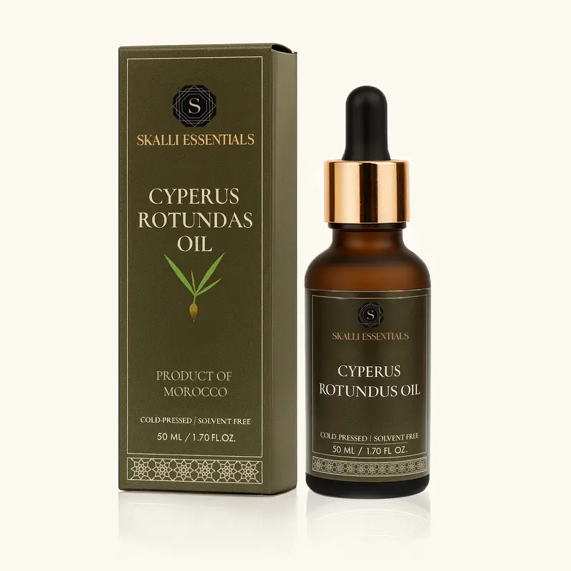 Cyperus Rotundus Oil from Morocco | Slows Unwanted Hair Regrowth