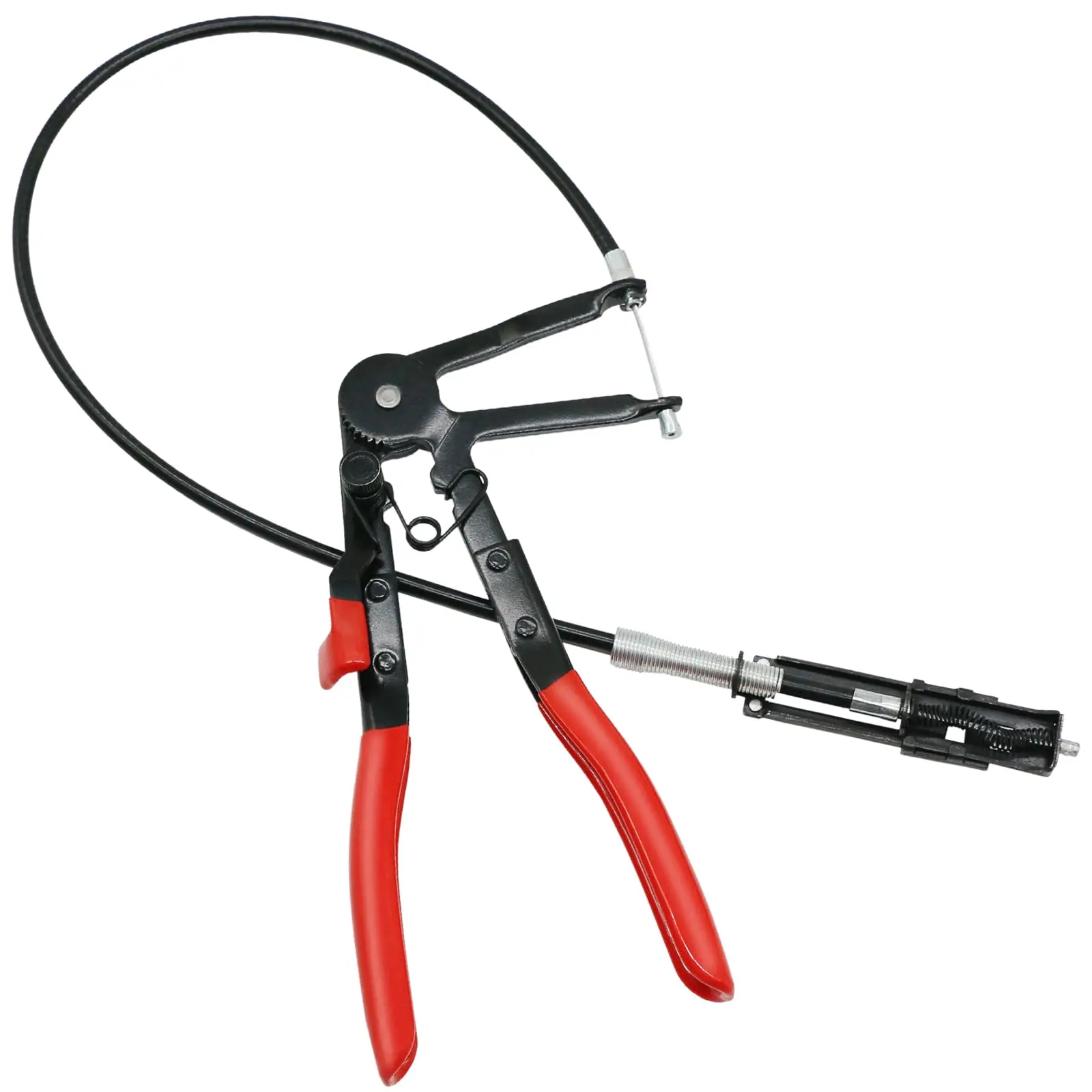 Flexible Hose Clamp Pliers Tool, Clamp Tight Wire Tool with Cable, Hose Clamp Removal Tool, Clamp Pliers, Wire Long Clip Removal Tool, Heavy Duty, Hardware, Industrial, Adjustable Pliers, Self Locking Pliers