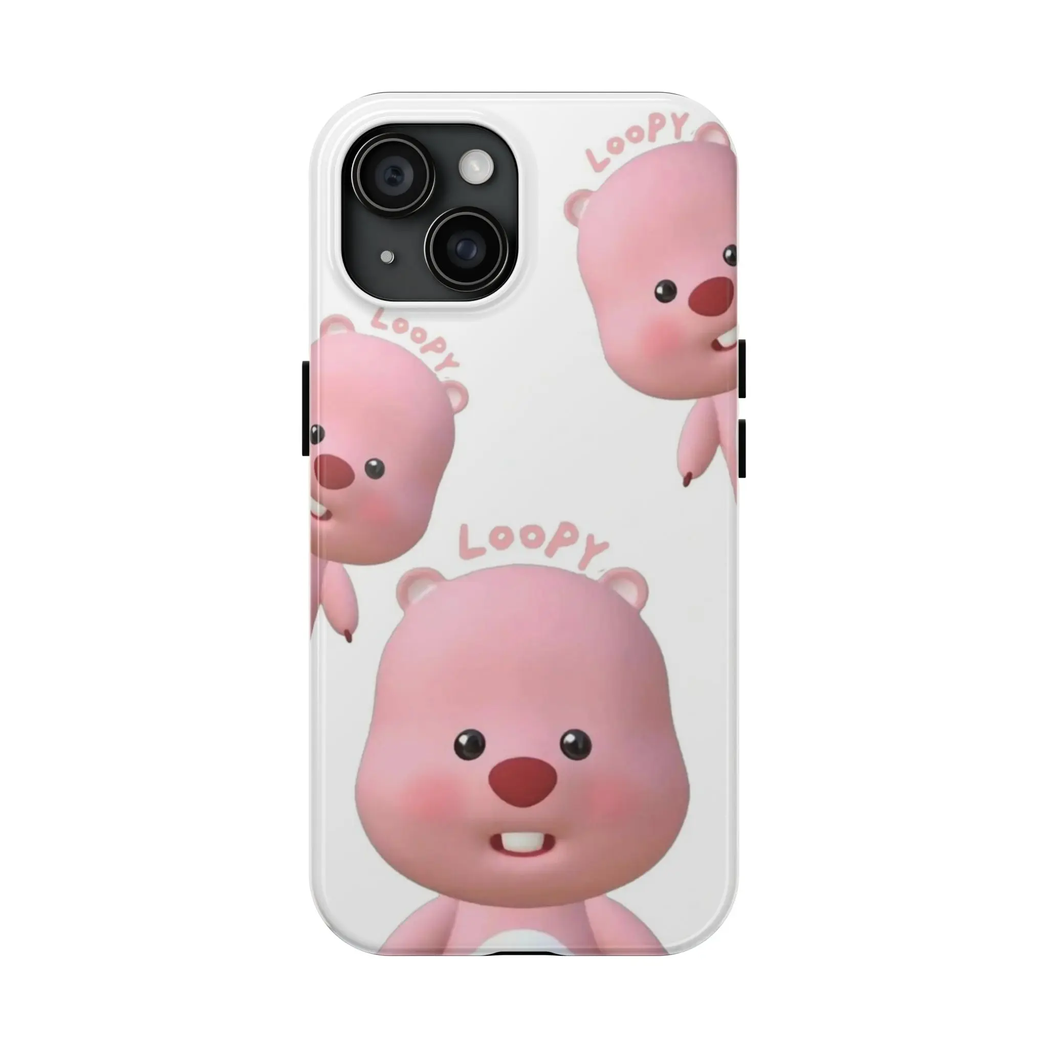 Loopy Bewildered Cute TPU iPhone Case - Accessories for iPhone 15, 14, 13, 12, 11, X model