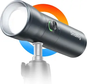 【DealsForYouDays】SmallRig RGB LED Photography Flashlight, 7500mAh Aluminum Alloy Patterned Ambient Light, 4 Color Fill Light with 20 Patterned Filters, Perfect for Photo, Content Creation Accessories RF10C 4634