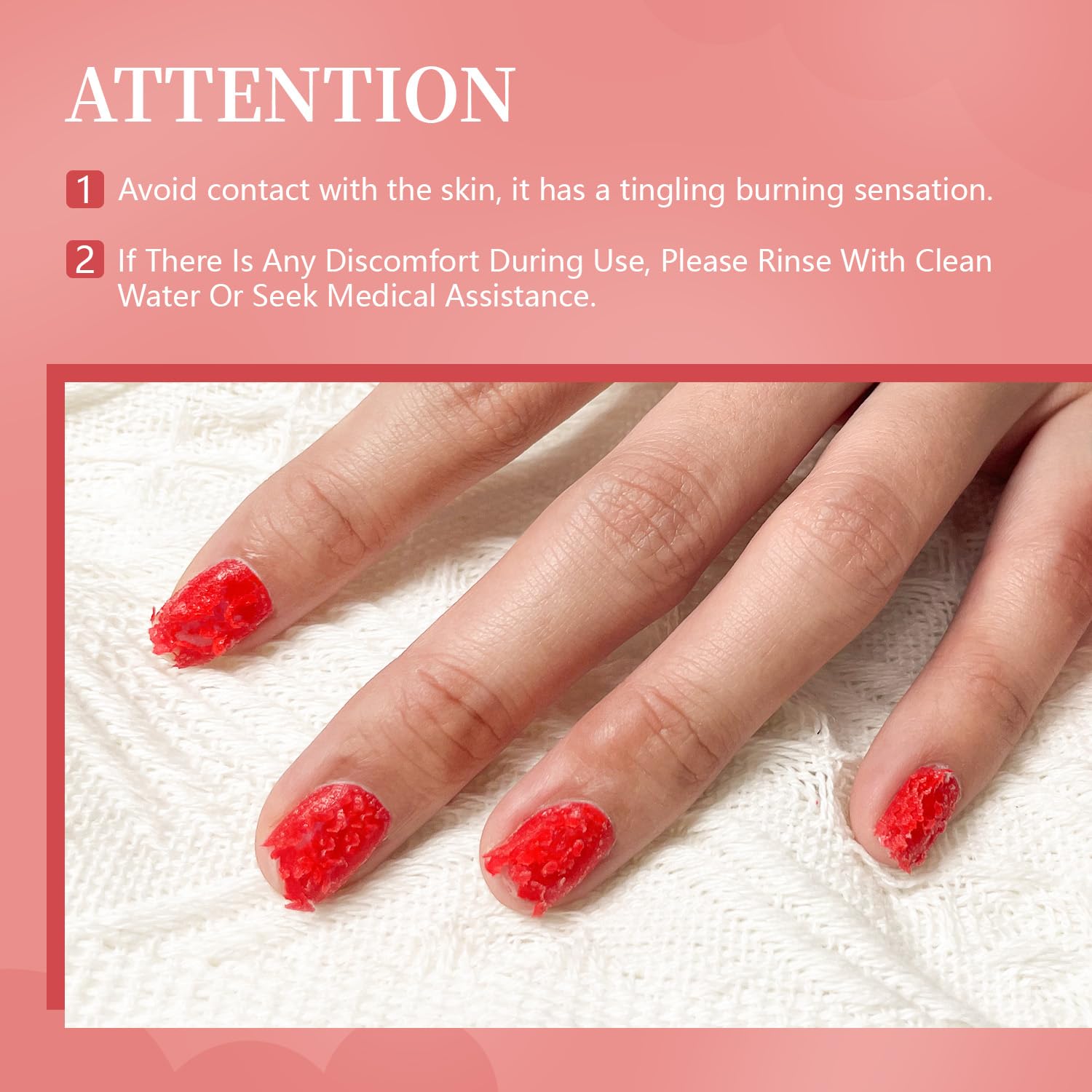 JODSONE Gel Nail Remover - No Soaking No Wrapping, Quick Easy Removal At Home, With Cuticle Pusher & Nail File