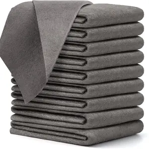 10 Pcs Thickened Magic Cleaning Cloth, Microfiber Streak Free Cleaning Cloths Reuseable Magic Cleaning Wipes for Windows Glass
