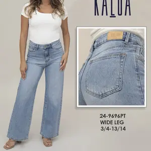 Mom jeans wide legs kalua Petite