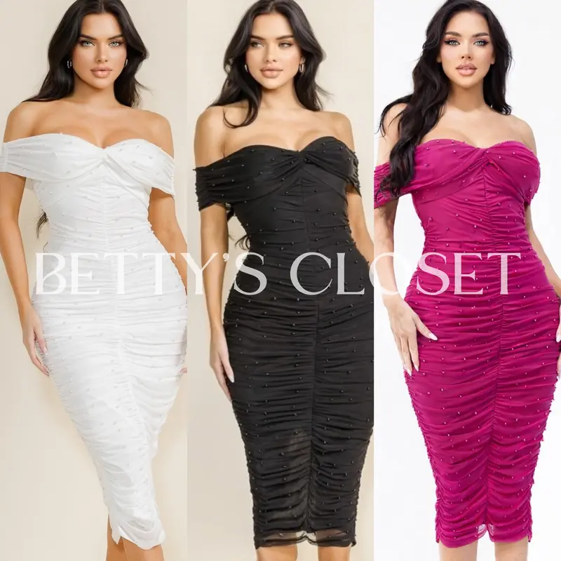 frilly rara dress off shoulder - TikTok Shop