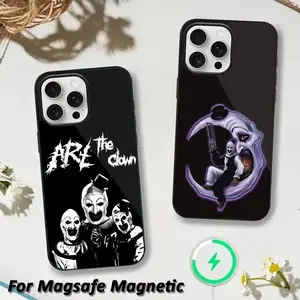 TerrifierS A-Art the C-Clown Phone Case For iPhone 17,16,15,14,13,12,Plus,Pro,Max For Magsafe Magnetic Wireless Charge