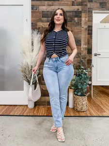 Briar Slim Straight Stretch Jeans