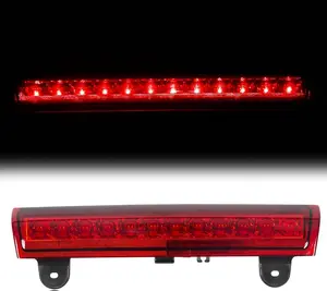 Third Brake Light for 2000-2006 Chevy Suburban Tahoe GMC Yukon 12 LED High Mount Rear Center Waterproof Red Tail Lights