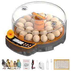 24 Egg Incubator,Upgrade Digital Incubator with Dual Modes, AsFrost Automatic Incubators for Hatching Eggs, Temp & Humidity Control,Auto Turner, Egg Candler, Incubator for Hatching Quail & Poultry Eggs