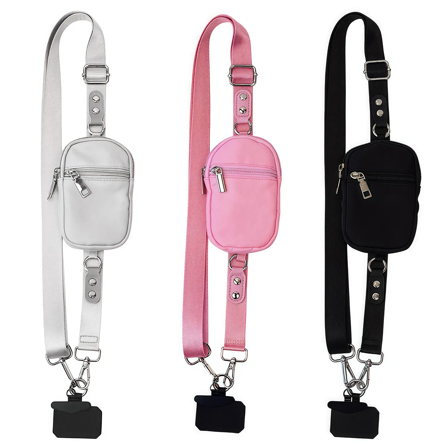 Plus Size Crossbody Phone Lanyard Bag Set - Adjustable Length, Unisex Universal Fit for Plus Size Men Women, Card Holder, Hook for Commute Travel Sport，Perfect Gift for Dad and Mom, summerwins