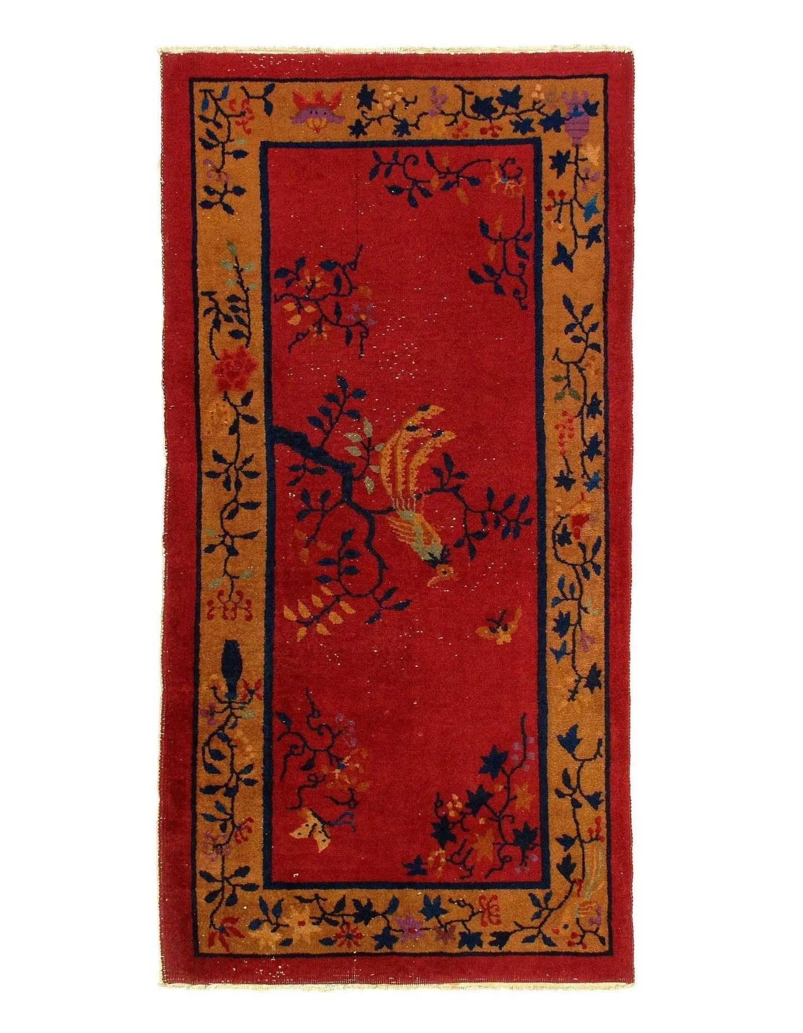 Canvello Chinese Art Deco Hand Knotted Wool Rugs - 2'11'' X 5'11''