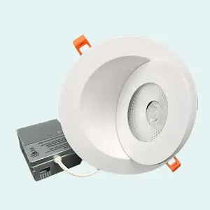 4 Inch LED Gimbal Recessed Light – 360° Adjustable, Dimmable, 5 CCT, 9W