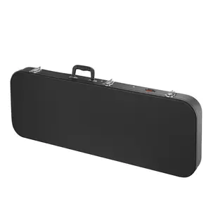 VEVOR Electric Guitar Hard Case,  40.5 in Rectangular Guitar Hard Case, With Lock Latch Keys Handle, PVC Padding Soft Lining Water-Resistant Hard Shell Guitar Cases, for 39 in Electric Guitars, Black