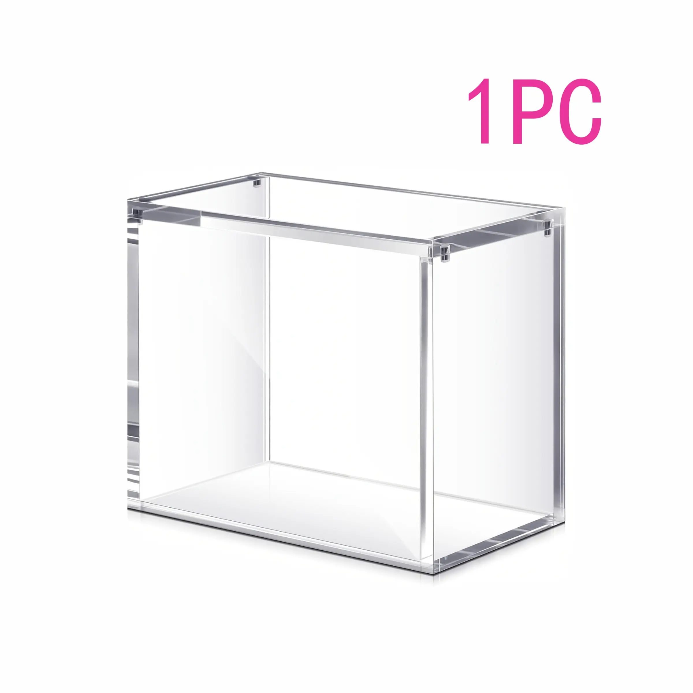 Acrylic Display Box, Transparent Gift Box, Stackable Storage Container, Magnetic Closure, Waterproof, Space-Saving, Perfect for Collectors