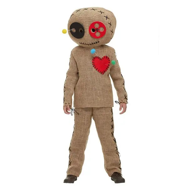 Kid's Burlap Voodoo Doll Costume