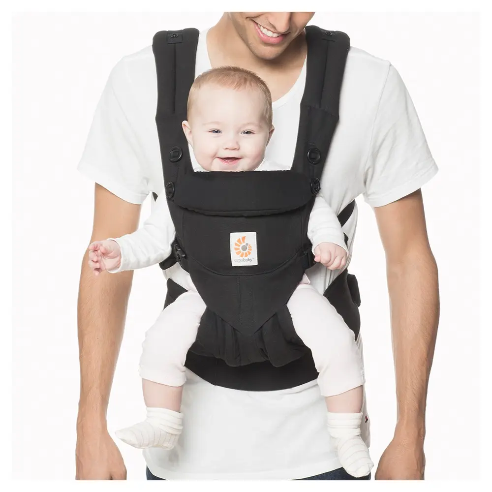 Canguru Ergobaby Omni 360 Baby Carrier - Soft Touch Black