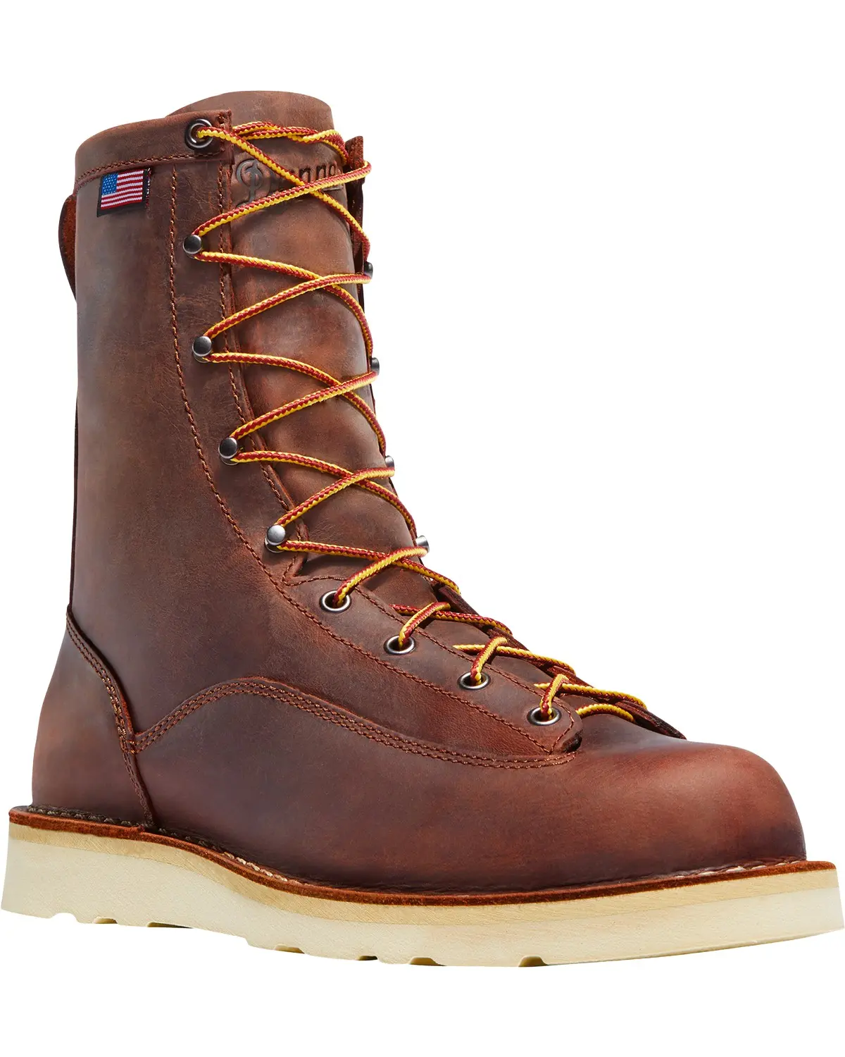 Danner Men's Men'S Bull Run 8" Work Boot Plain Toe - 15556