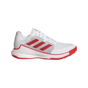 adidas Womens Crazyflight Volleyball Volleyball Sneakers Shoes - White