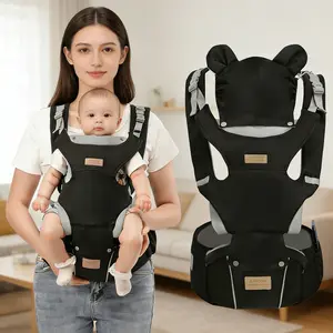 Multifunctional Baby Carrier, Front and Back Use, Adjustable Kangaroo Style, Suitable for Newborns to Toddlers, Hands-Free Travel