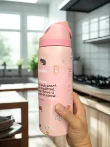 Whether you're at school, the gym, or the office, the limited edition Owaala FreeSip water bottle featuring your favorite cartoon character will surely please you.