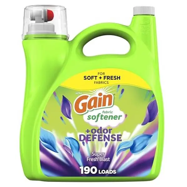 190 Loads Fabric Softener, Original Scent, 140 fl oz, HE Compatible, 2 in 1 Freshness Laundry Conditioner Packaging may vary