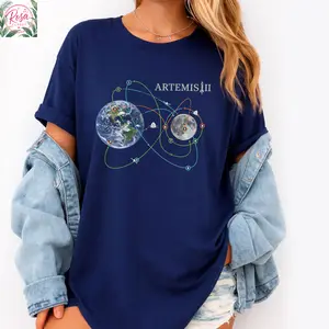 Artemis II 2026 Rocket Launch T-Shirt, Future Moon Mission Tee, Space Exploration Hoodie, Science Gift