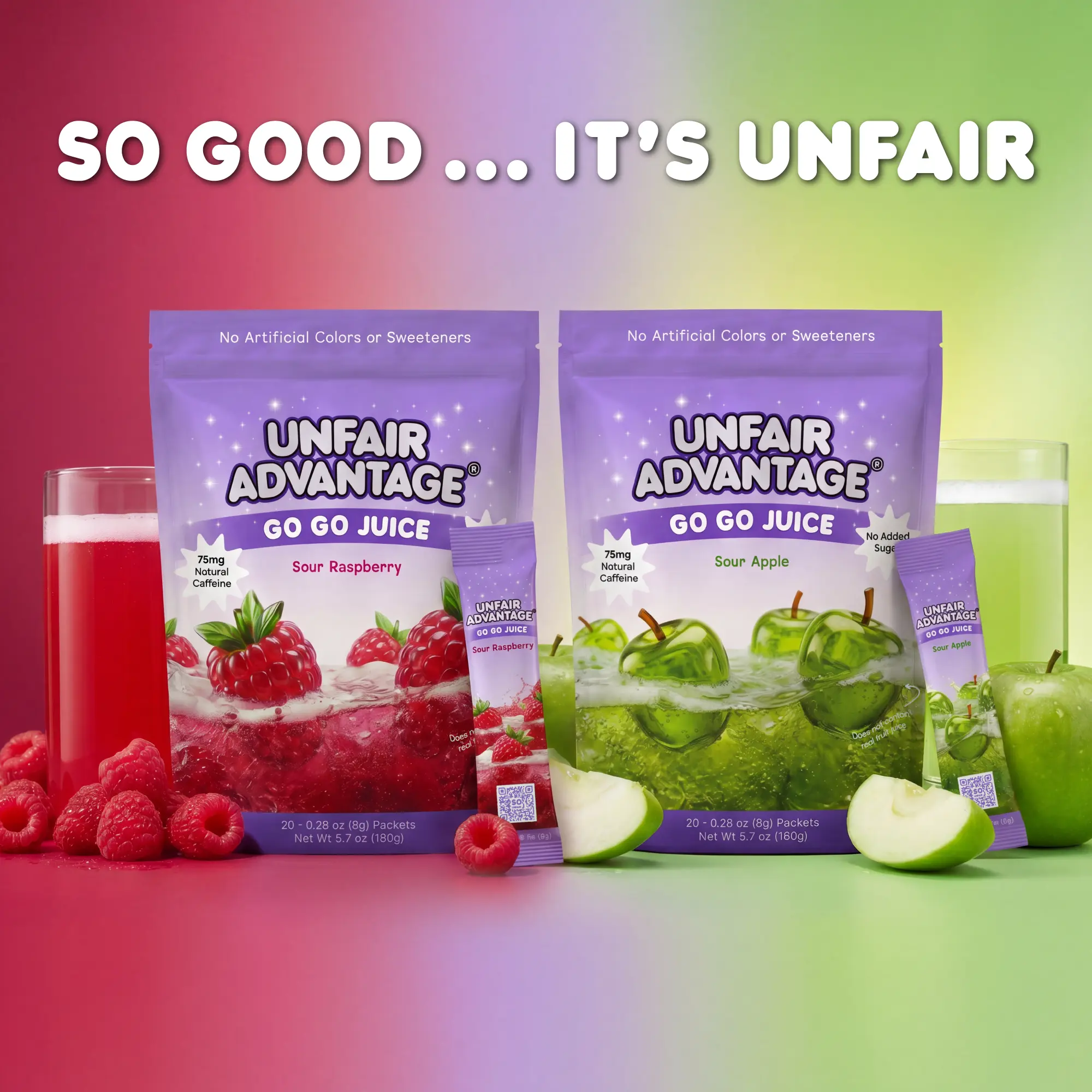 Go Go Juice Bundle (Apple & Raspberry)