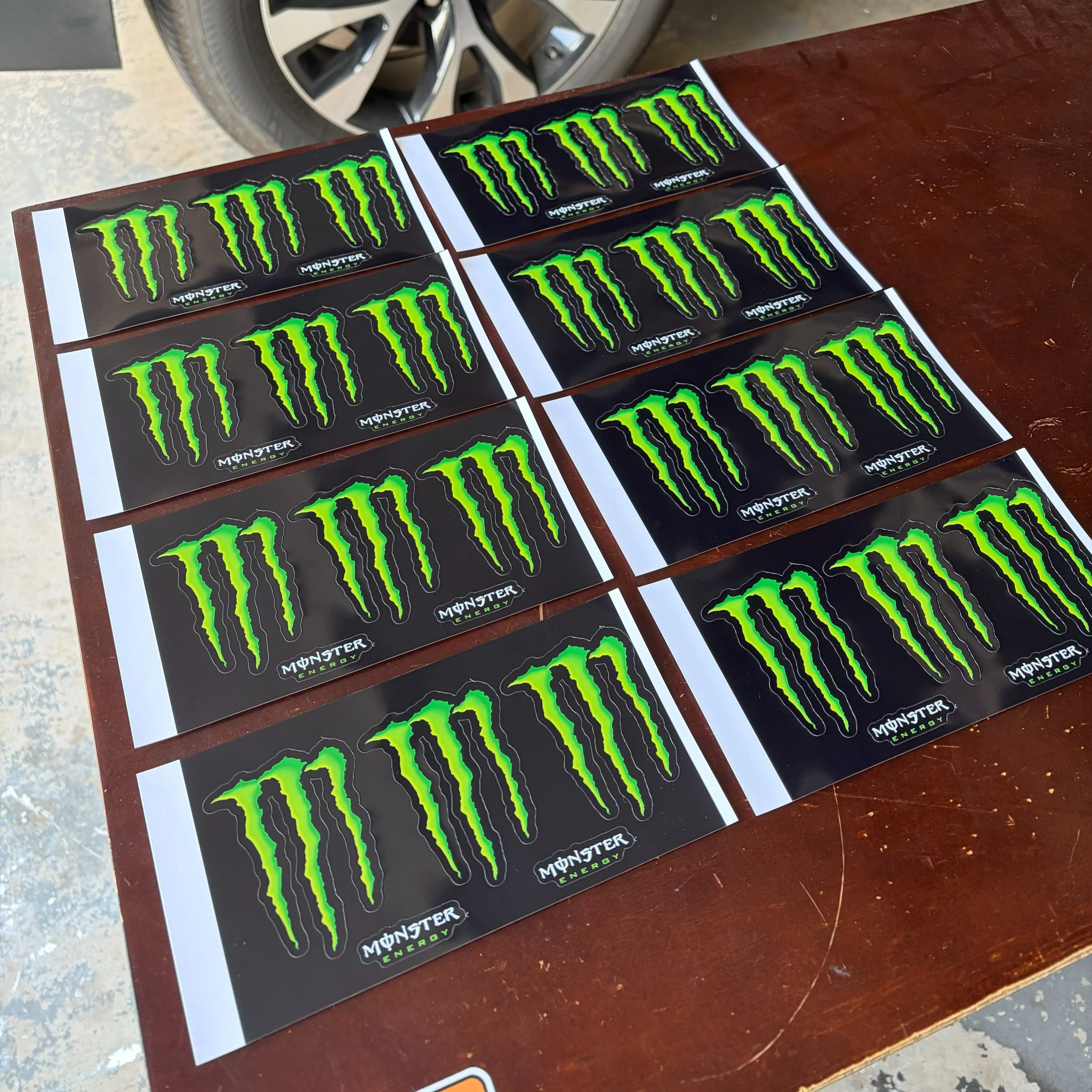 Monster Sticker Pack - Electro Moto Designs