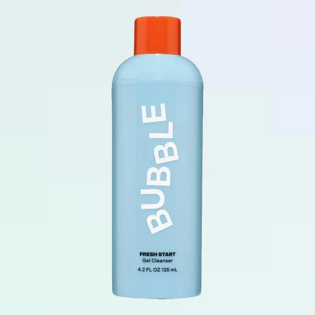 Bubble Skincare Fresh Start Gel Cleanser - Gentle Exfoliating Face Wash for Oily Skin
